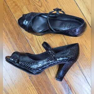 Life Stride Peep Toe Pumps 7.5M